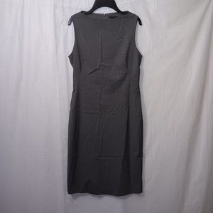 THEORY WOOL BLEND SLEEVELESS DRESS